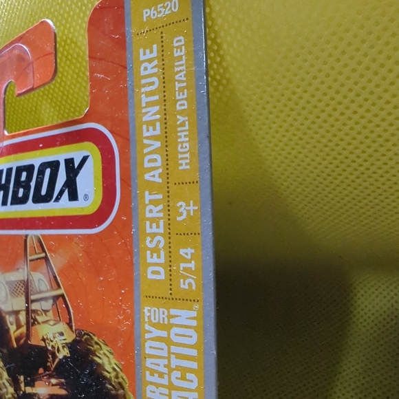 ➡Matchbox Desert Adventure Ready For Action MBX 4x4 Blue #79 Highly Detailed New - Picture 5 of 10